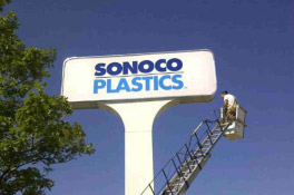 custom signage installation