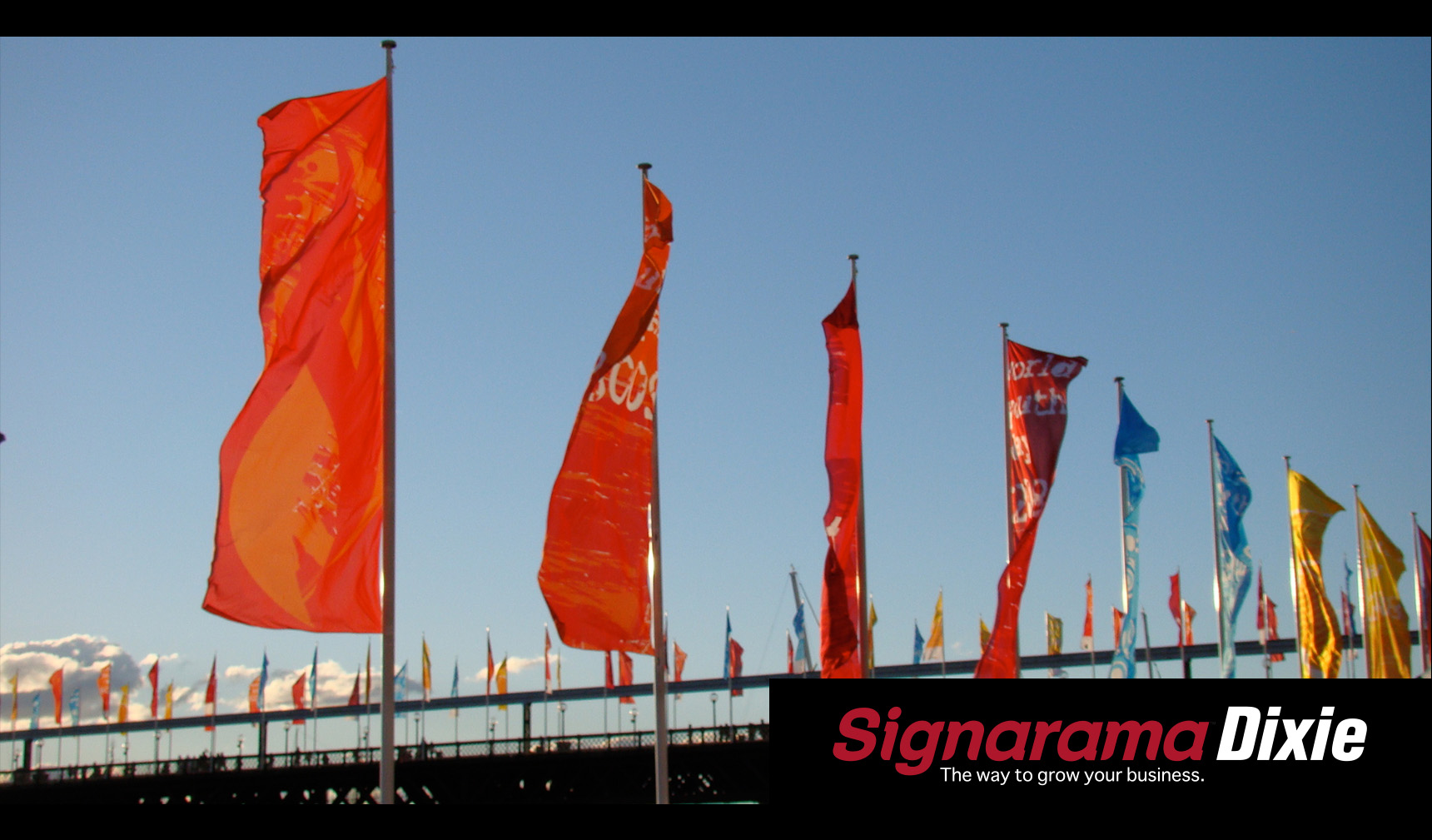 signarama dixie banner and flag