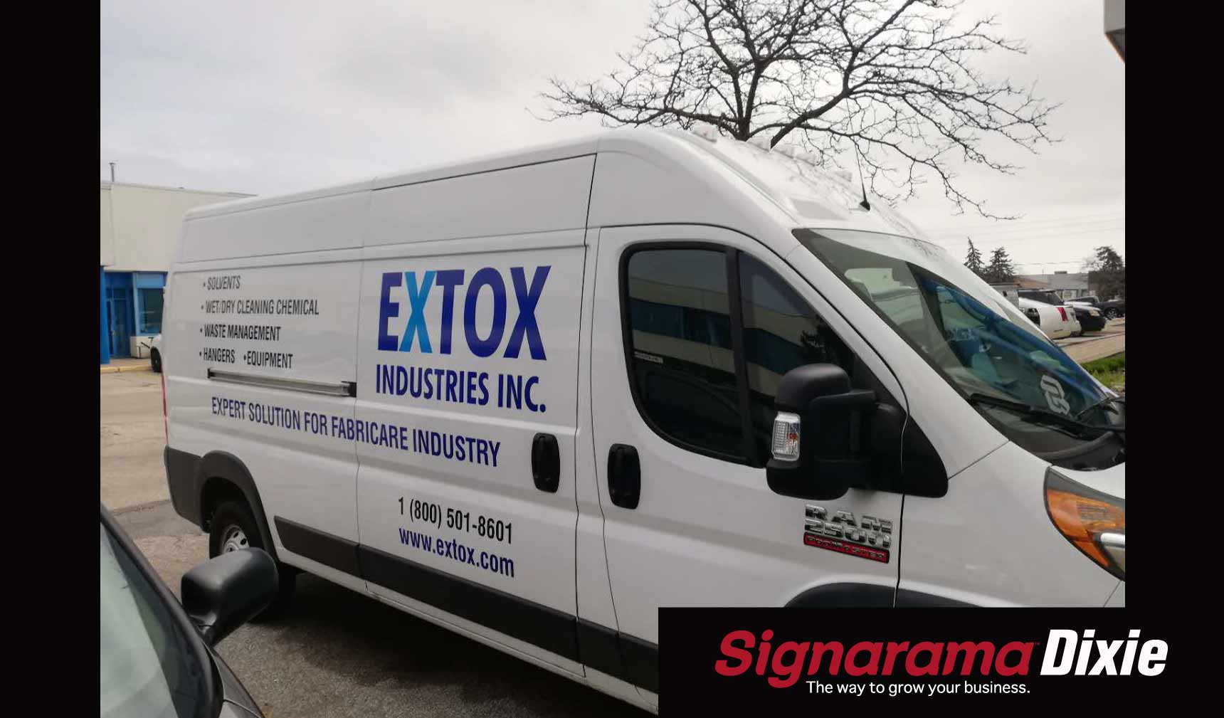 Business Van Lettering