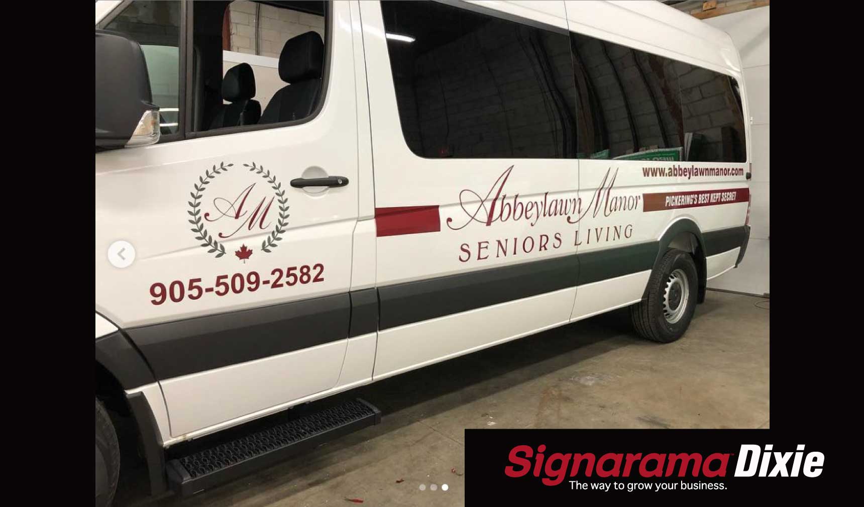signarama dixie van lettering