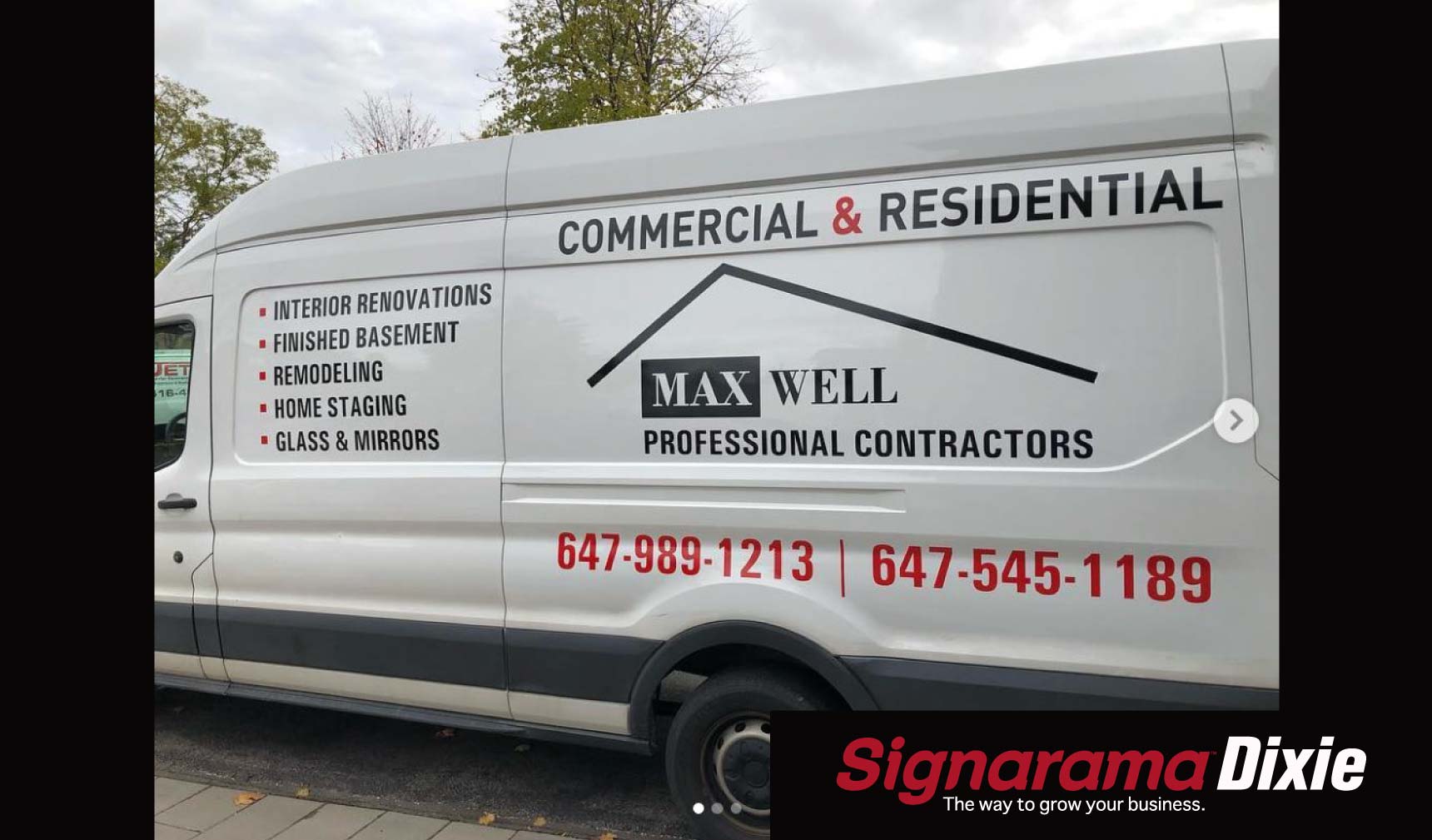 wrap for business vehicle